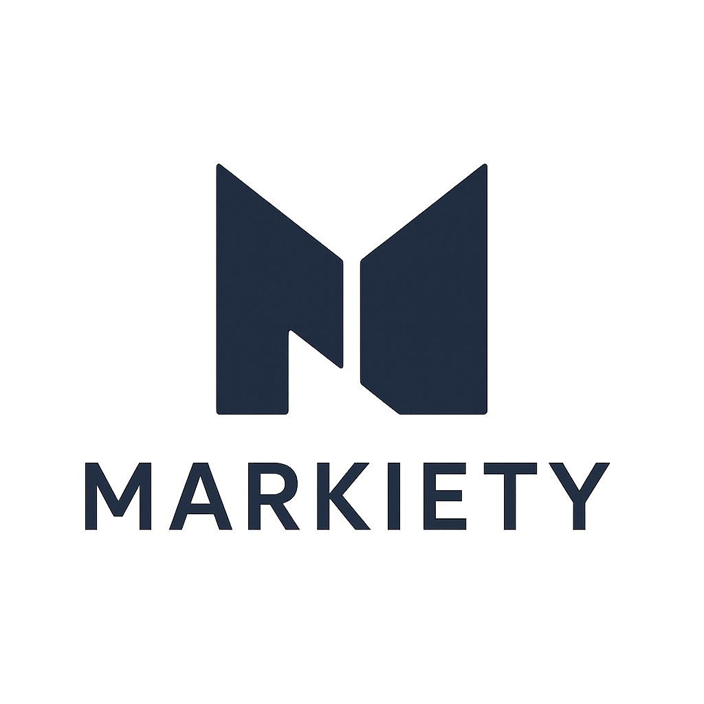 Markiety Digital Agency Logo - Growth & Strategy
